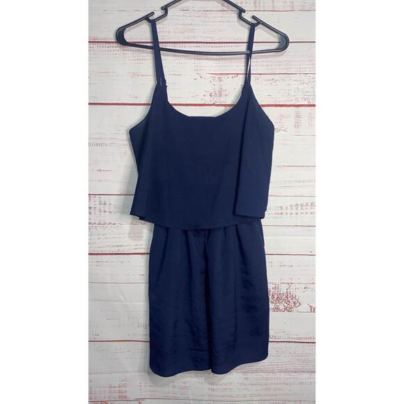 Navy Blue Romper Small - Picture 1 of 2
